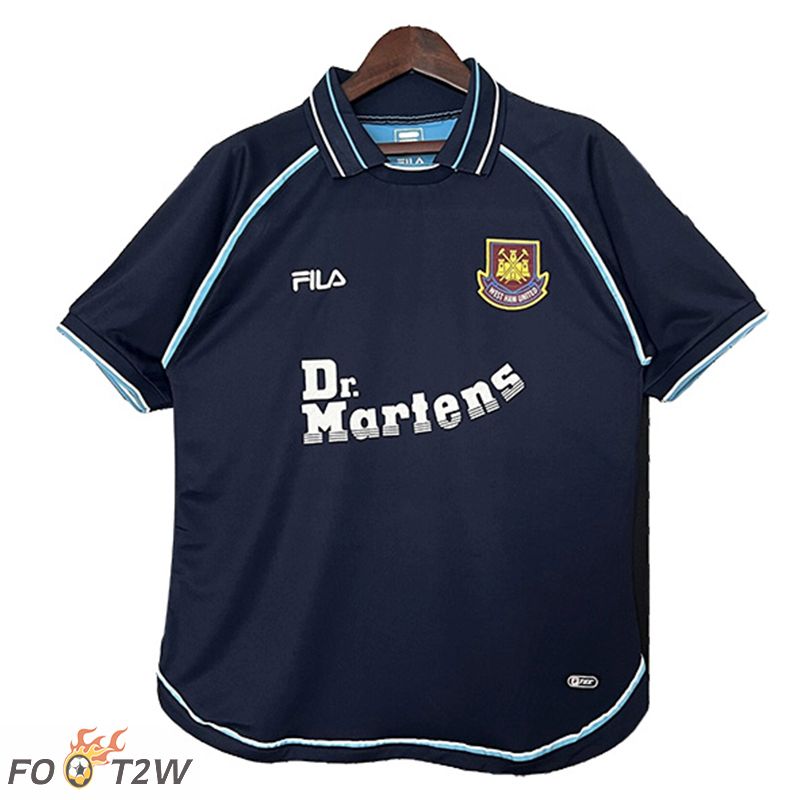 Maillot De Foot West Ham Retro Third 1999/2001