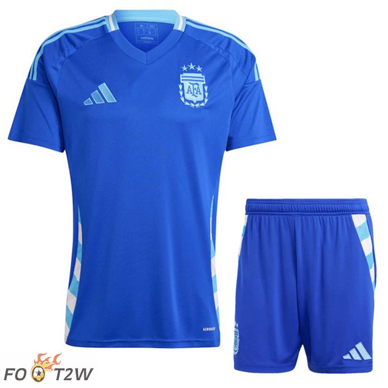 Ensemble Maillot Foot Argentine Exterieur + Shorts 2024/2025