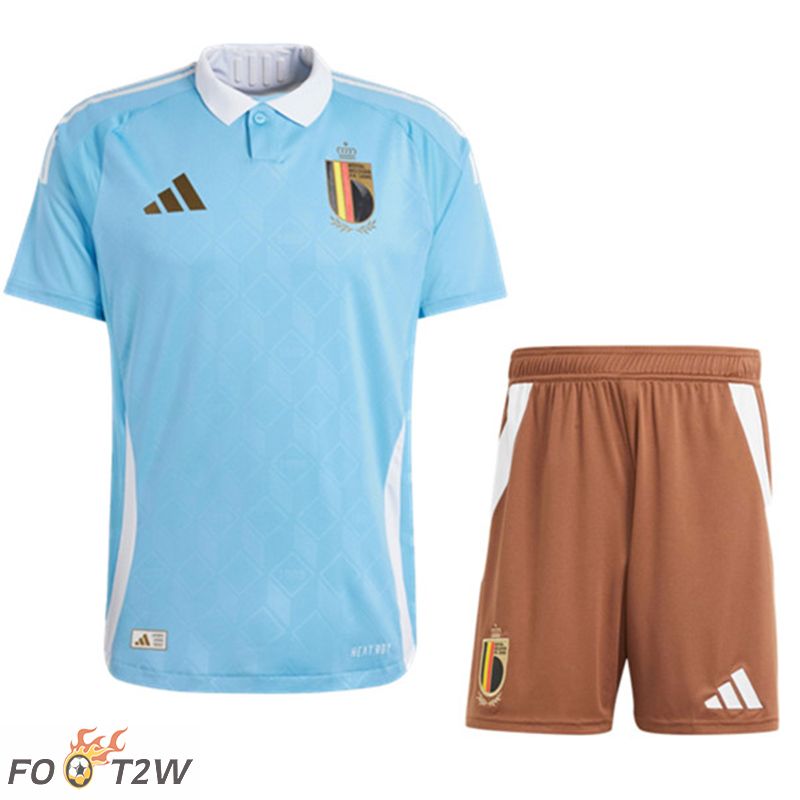 Maillot De Foot Belgique Enfant Exterieur 2024/2025