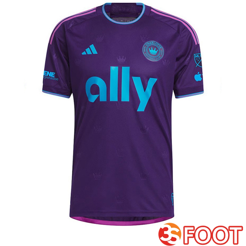 Maillot De Foot Charlotte FC Exterieur 2024/2025