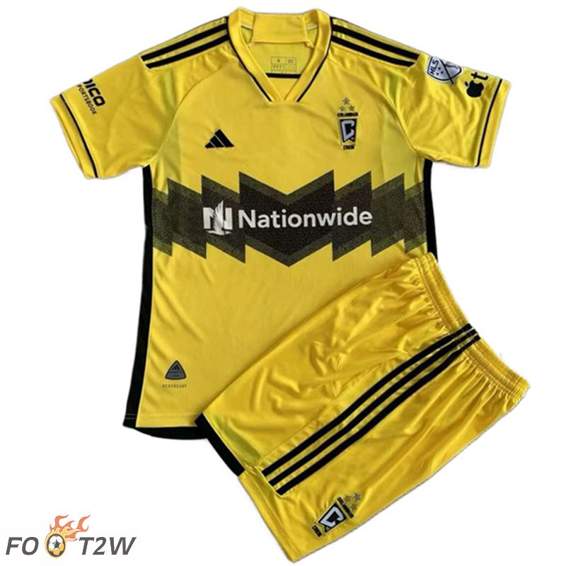 Maillot De Foot Columbus Crew SC Enfant Domicile 2024/2025