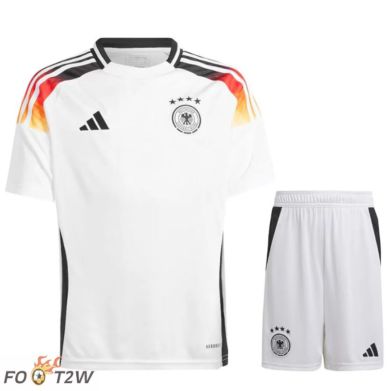 Ensemble Maillot Foot Allemagne Domicile + Shorts UEFA Euro 2024