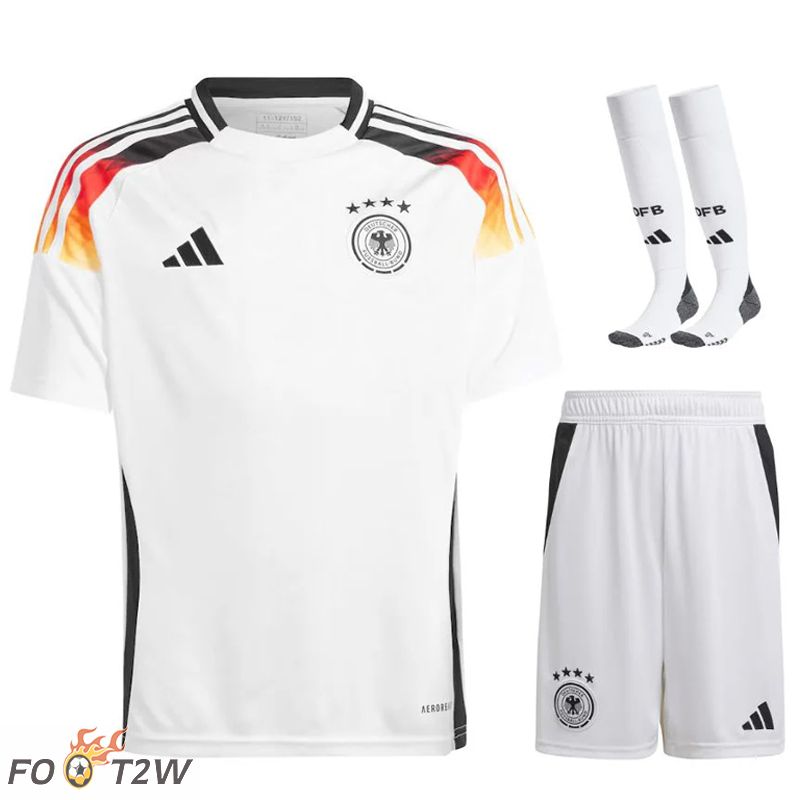 Ensemble Maillot Foot Allemagne Domicile (Shorts + Chaussettes) 2024/2025