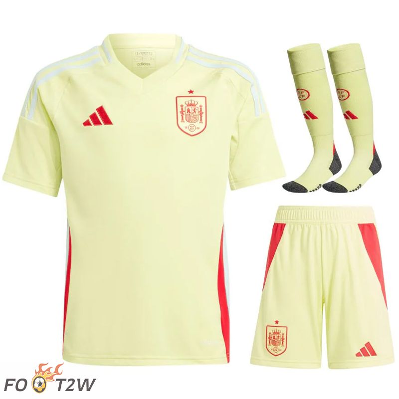 Ensemble Maillot Foot Espagne Exterieur (Shorts + Chaussettes) 2024/2025