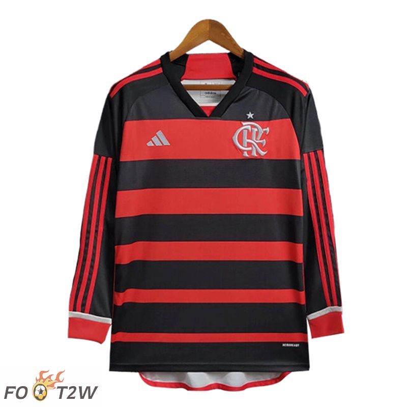 Maillot De Foot Flamengo Domicile Manches Longues 2024/2025