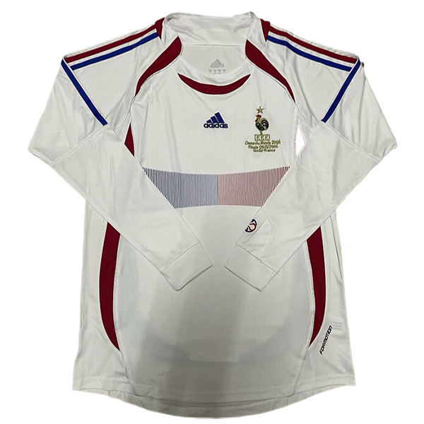 Maillot De Foot France Retro Exterieur Manches Longues 2006