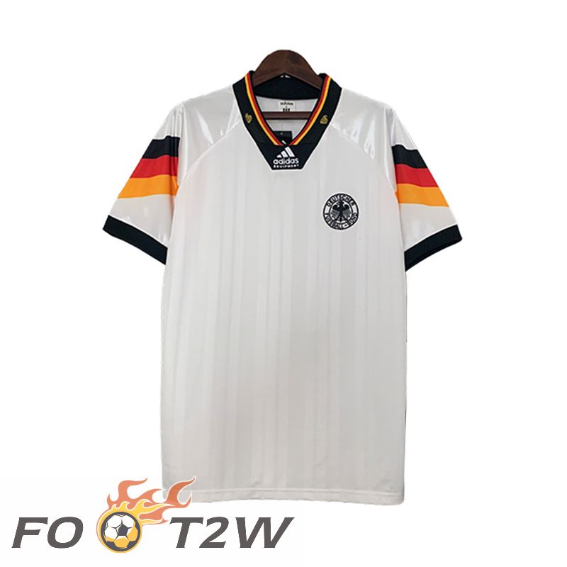 Maillot De Foot Allemagne Retro Domicile 1992