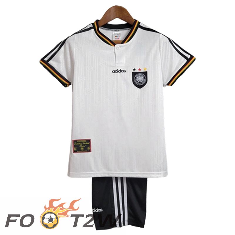 Maillot De Foot Allemagne Retro Enfant Domicile 1996