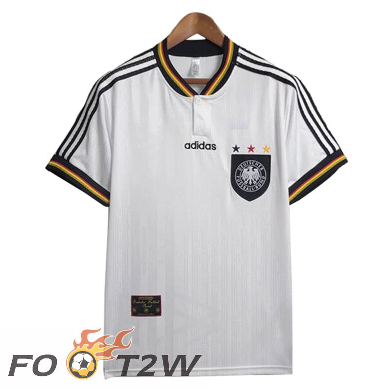 Maillot De Foot Allemagne Retro Domicile 1996