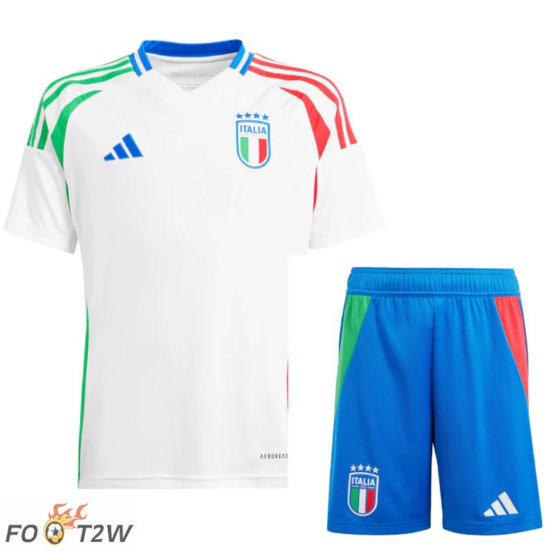 Ensemble Maillot Foot Italie Exterieur + Shorts 2024/2025