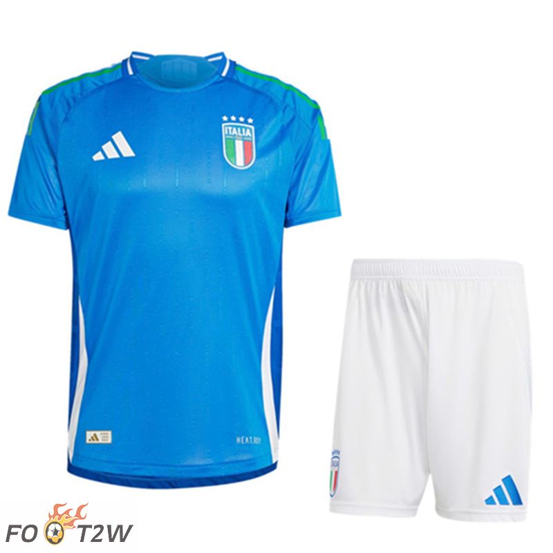 Nouveau Maillot De Foot Italie Enfant Domicile 2024/2025