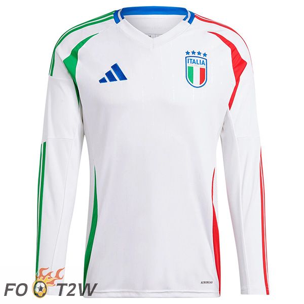 Maillot Equipe Foot Italie Exterieur Manches Longues 2024/2025