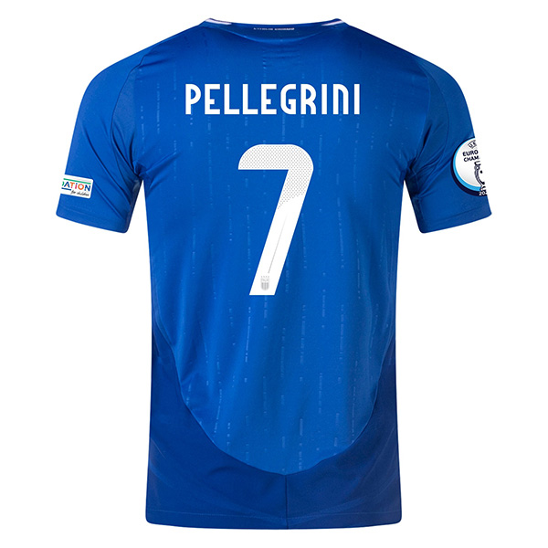 Maillot Equipe De Italie (Pellegrini 7) Domicile Uefa Euro 2024