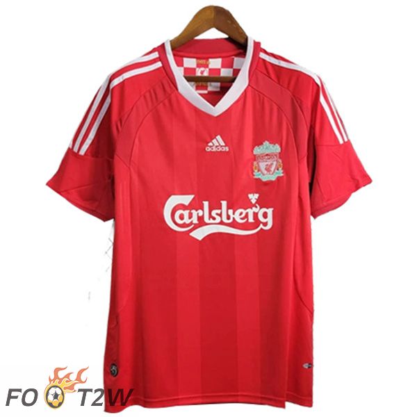 Maillot De Foot FC Liverpool Retro Domicile 2008/2009