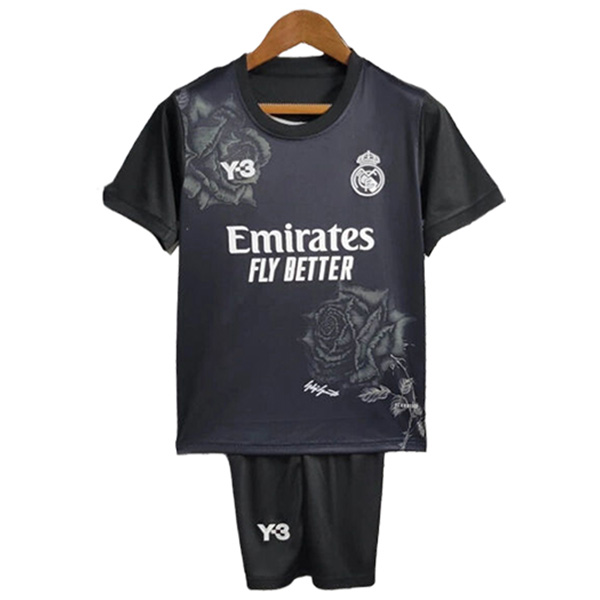 Maillot De Foot Real Madrid Y3 Enfant Special Edition Noir 2024/2025