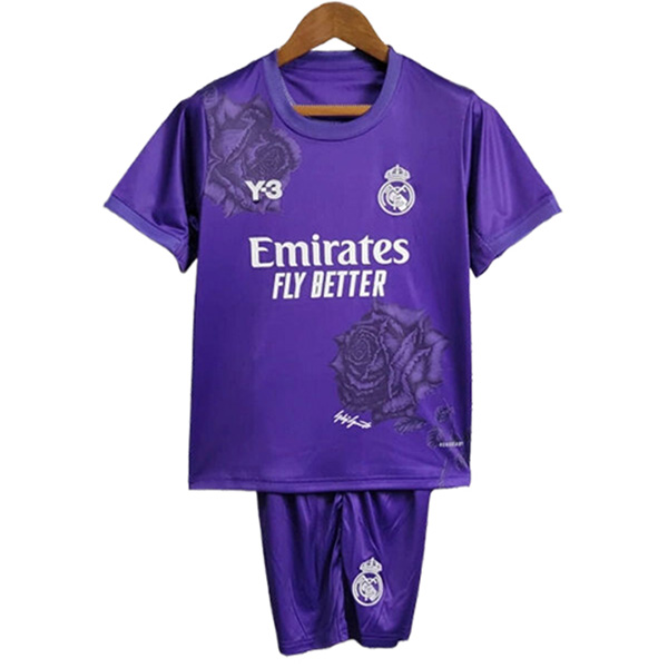 Maillot De Foot Real Madrid Y3 Enfant Special Edition Pourpre 2024/2025