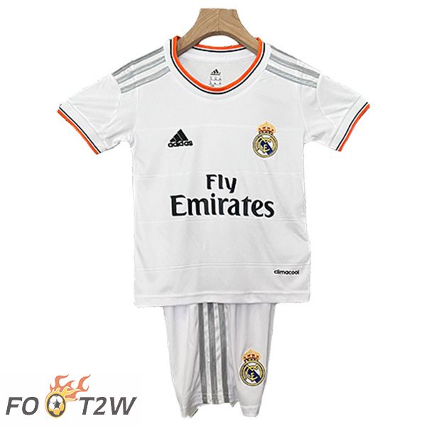 Maillot De Foot Real Madrid Retro Enfant Domicile 2013/2014