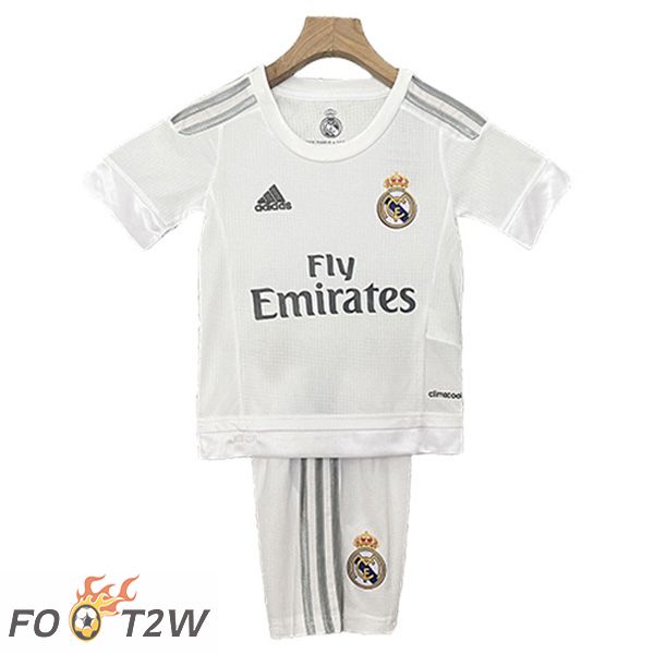 Maillot De Foot Real Madrid Retro Enfant Domicile 2015/016