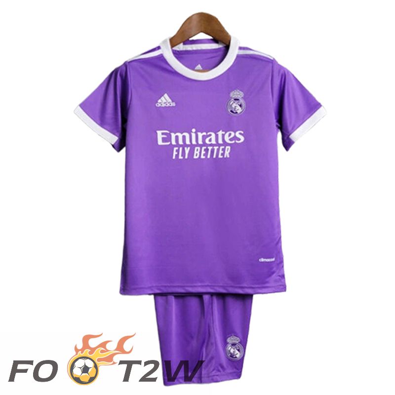 Maillot De Foot Real Madrid Retro Enfant Exterieur 2017/2018