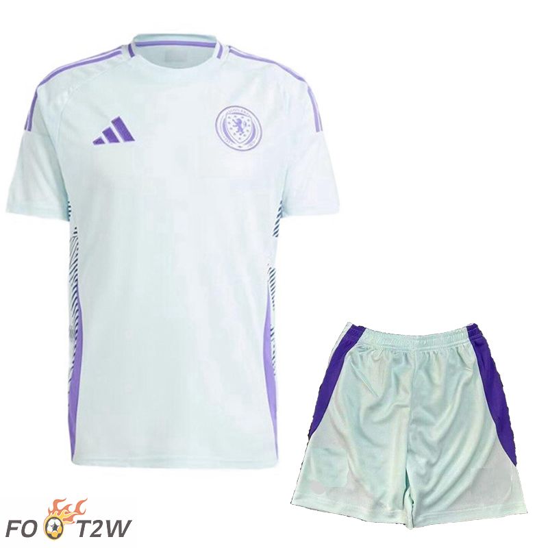 Ensemble Maillot Foot Ecosse Exterieur + Shorts 2024/2025