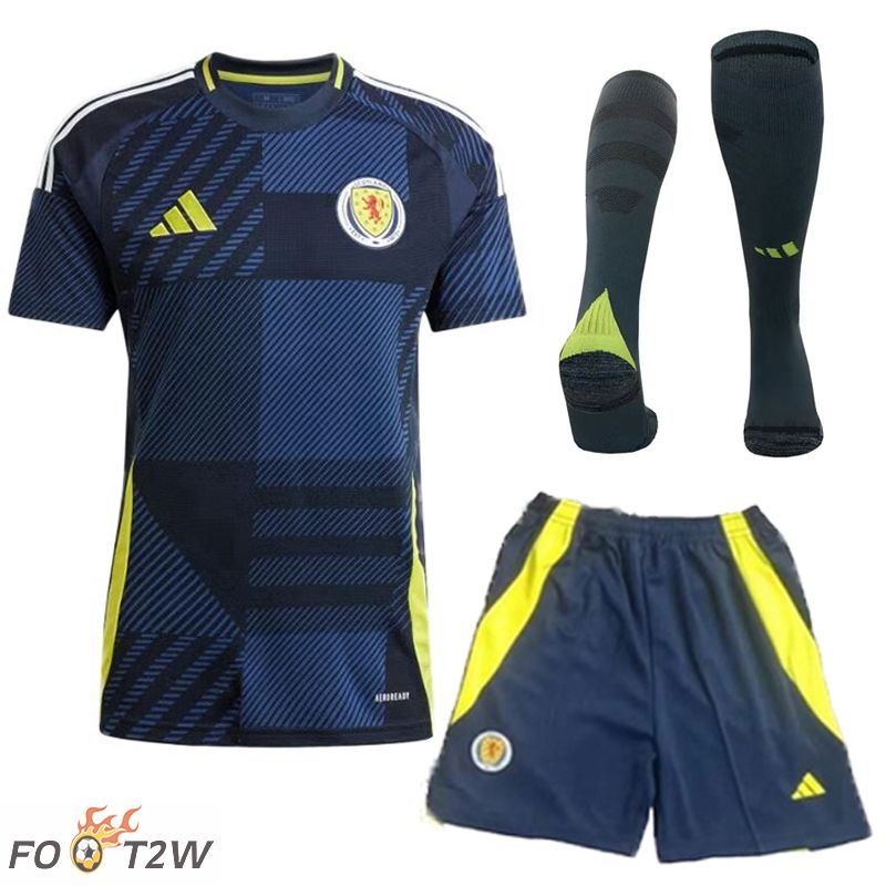 Ensemble Maillot Foot Ecosse Domicile (Shorts + Chaussettes) 2024/2025