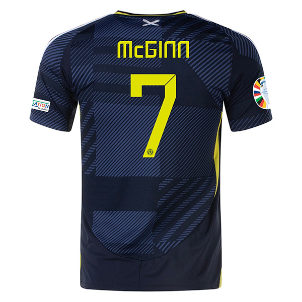 Maillot Equipe De Écosse (Mcginn 7) Domicile Uefa Euro 2024