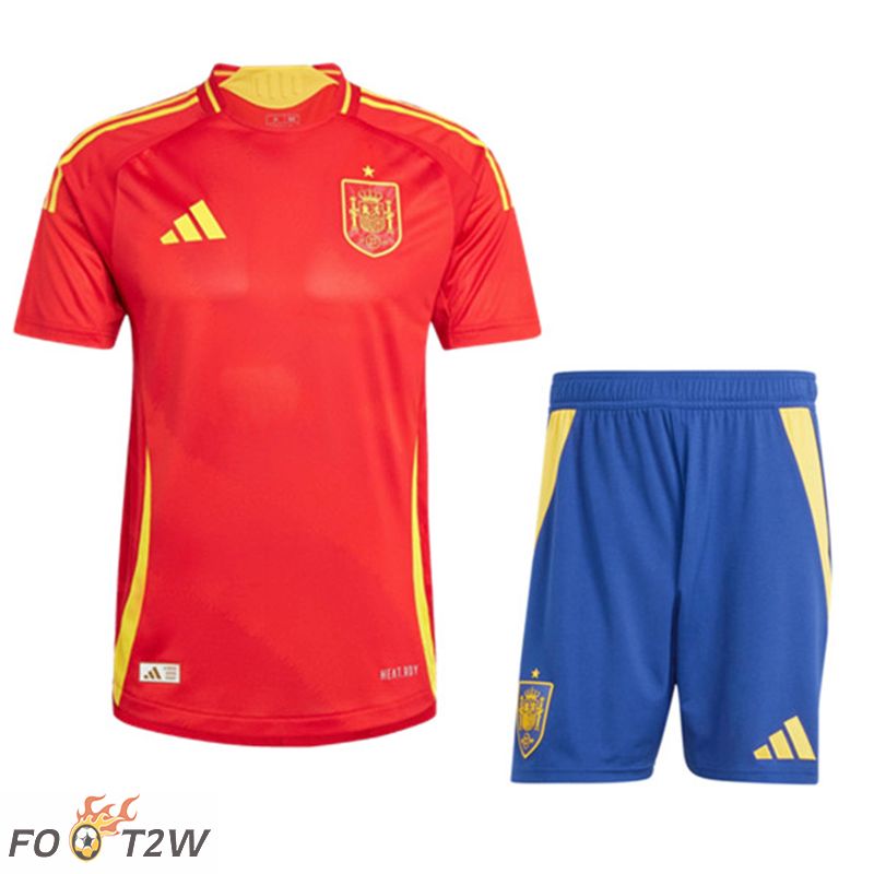 Maillot De Foot Espagne Enfant Domicile 2024/2025