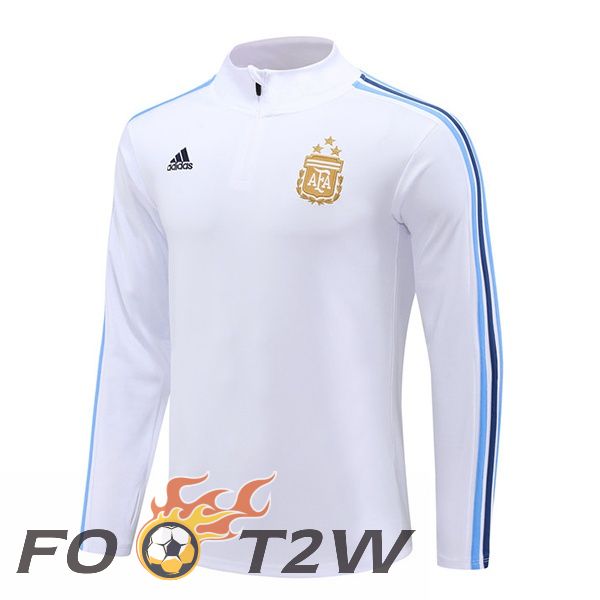 Training Sweatshirt Argentine Blanc 2024/2025