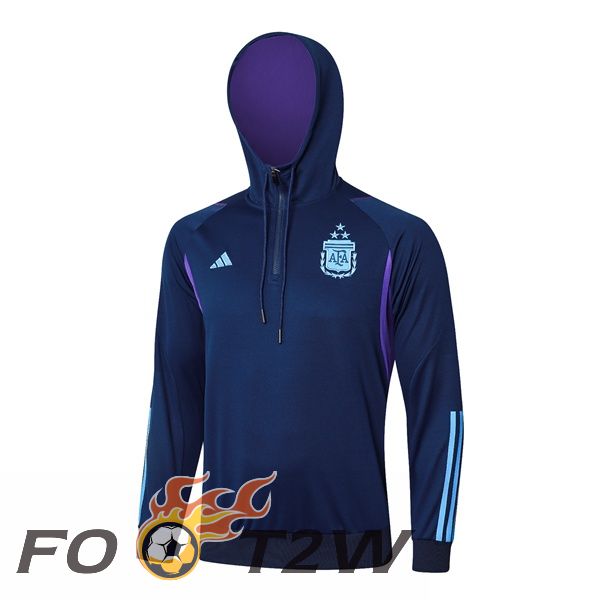 Sweat A Capuche Argentine Bleu Royal 2024/2025