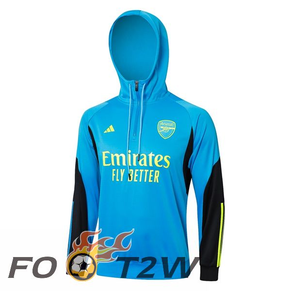 Sweat A Capuche Arsenal Bleu 2024/2025