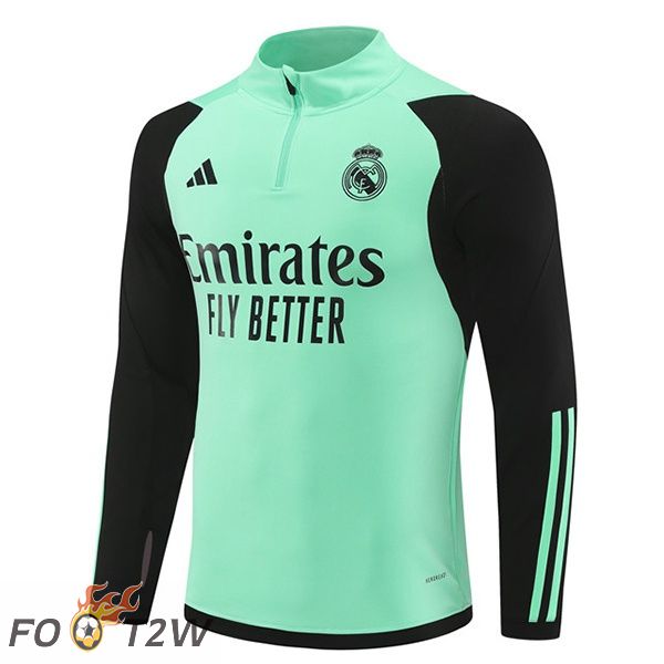 Training Sweatshirt Real Madrid Vert 2024/2025