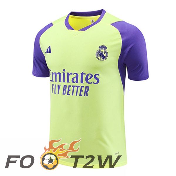 Training T-Shirts Real Madrid Jaune 2024/2025