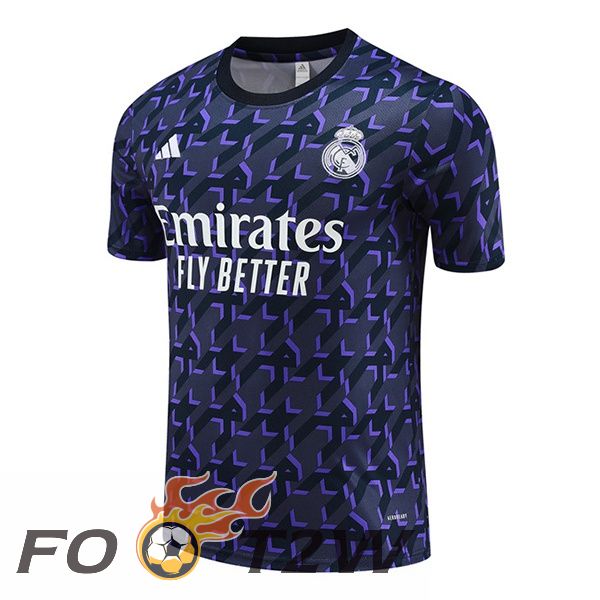 Training T-Shirts Real Madrid Bleu Royal 2024/2025