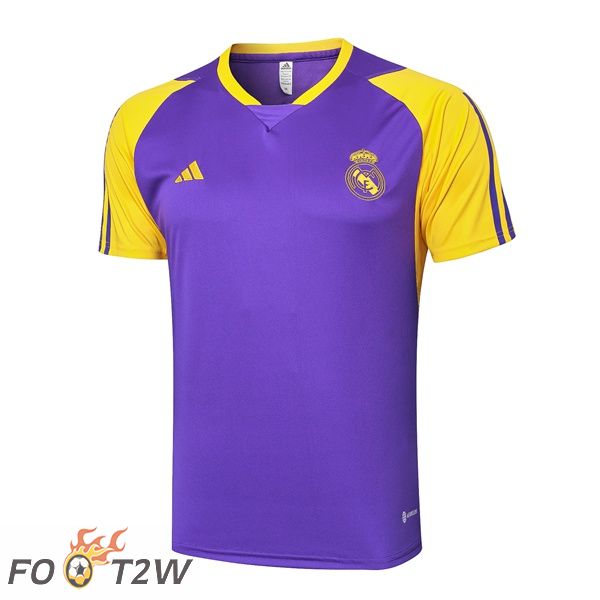 Training T-Shirts Real Madrid Pourpre 2024/2025