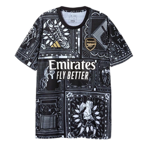 Training T-Shirts Arsenal Noir 2024/2025