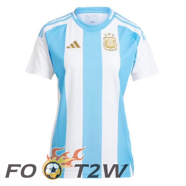 Maillot Equipe De Argentine Femme Domicile Bleu Blanc 2024/2025