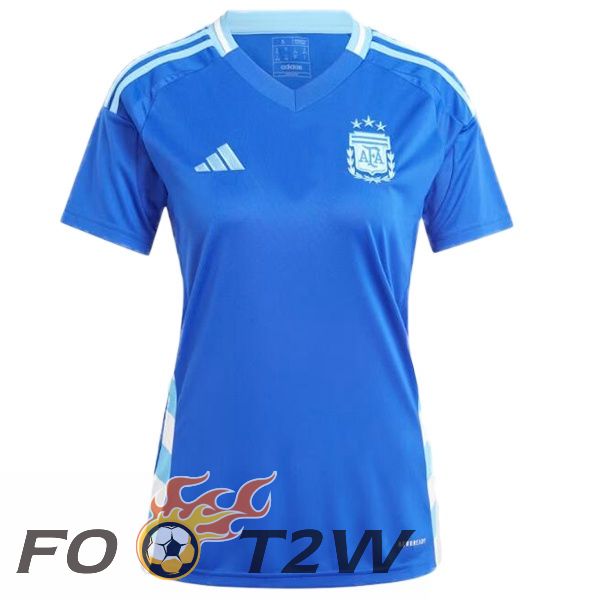 Maillot Equipe De Argentine Femme Exterieur Bleu 2024/2025