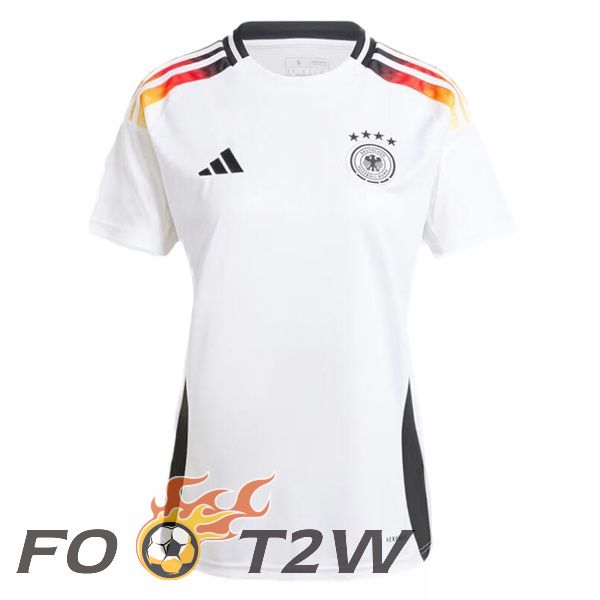 Maillot Equipe De Allemagne Femme Domicile Blanc 2024/2025