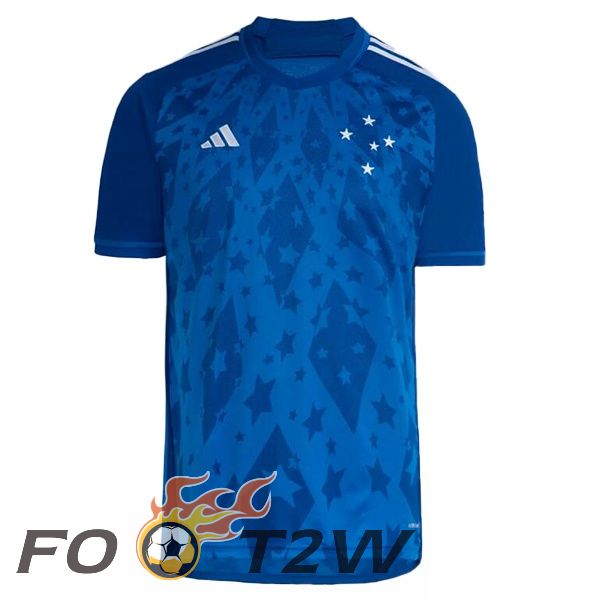 Maillot De Foot Cruzeiro EC Domicile Bleu 2024/2025