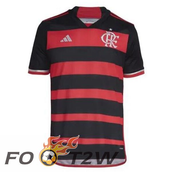 Maillot De Foot Flamengo Domicile Rouge 2024/2025