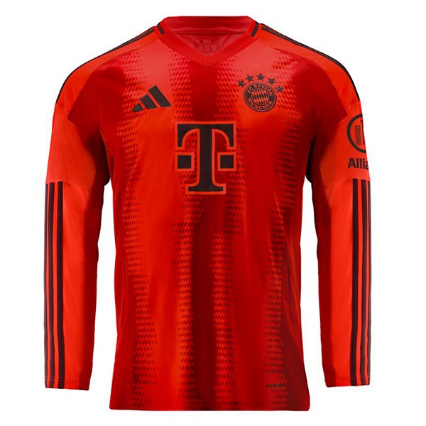 Maillot De Foot Bayern Munich Domicile Manche longue Rouge 2024/2025