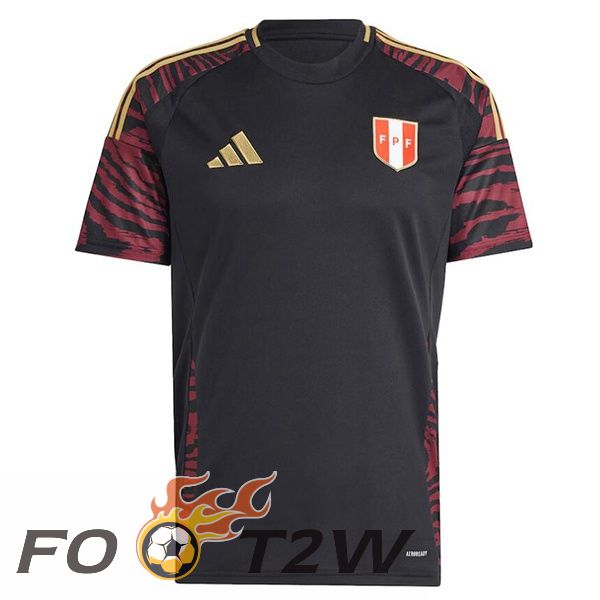 Maillot Equipe De Pérou Exterieur Noir 2024/2025