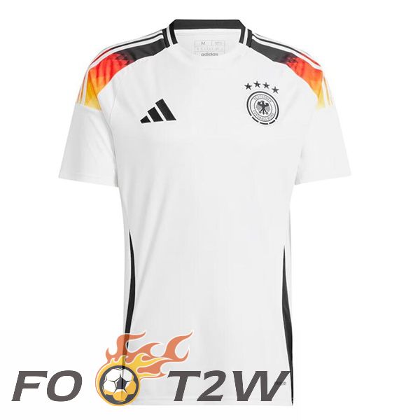 Maillot Equipe De Allemagne Domicile Blanc 2024/2025