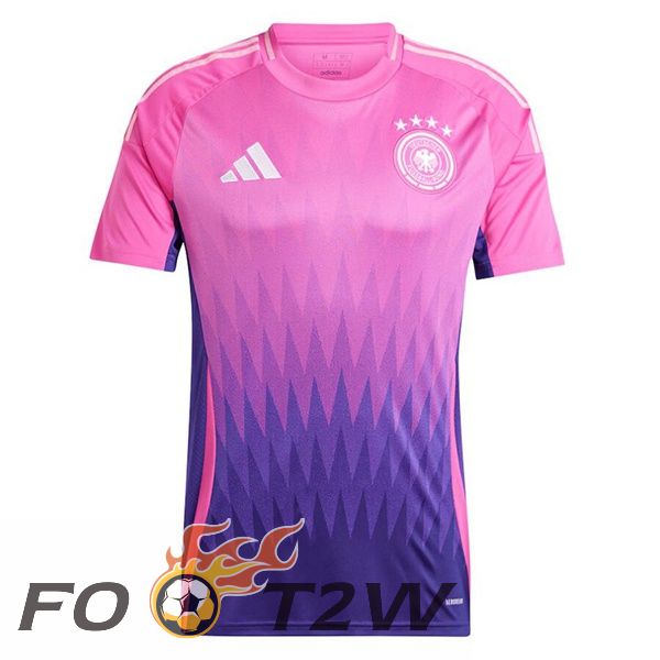 Maillot Equipe De Allemagne Exterieur Rose Pourpre 2024/2025