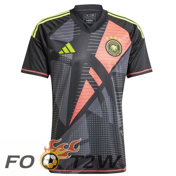 Maillot Equipe De Allemagne Gardien De but Noir 2024/2025