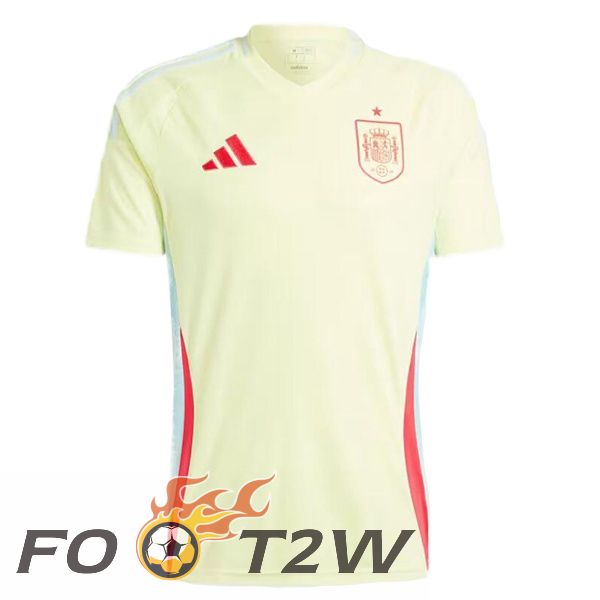 Maillot Equipe De Espagne Exterieur Jaune 2024/2025