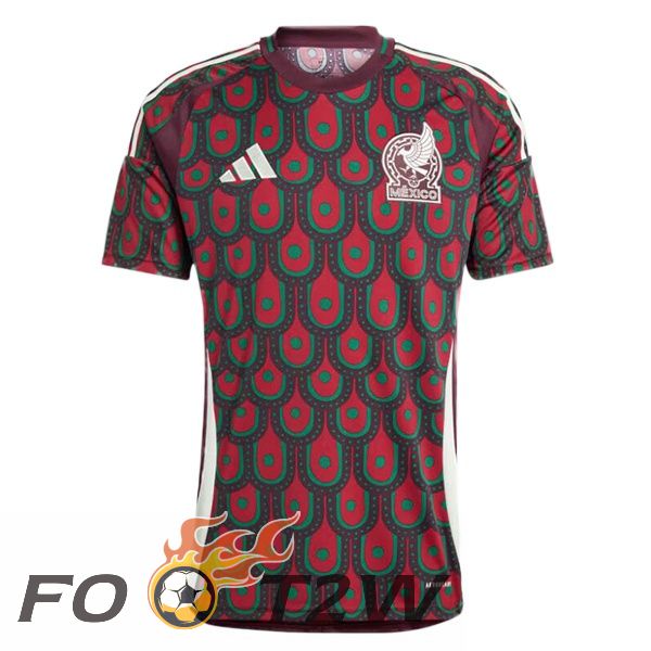 Maillot Equipe De Mexique Domicile Rouge 2024/2025