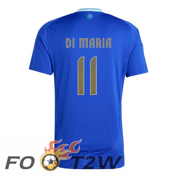 Maillot Equipe De Argentine (DI MARIA 11) Exterieur Bleu 2024/2025