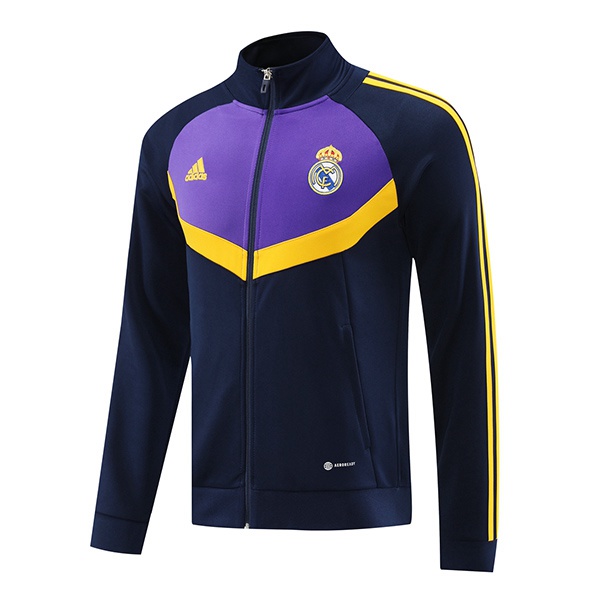 Veste De Foot Real Madrid Bleu Royal Pourpre 2024/2025