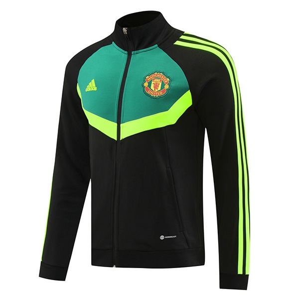 Veste De Foot Manchester United Noir Vert 2024/2025